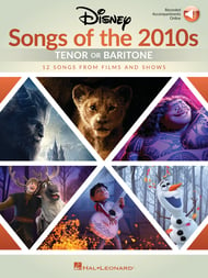 Disney Songs of the 2010s Vocal Solo & Collections sheet music cover Thumbnail
